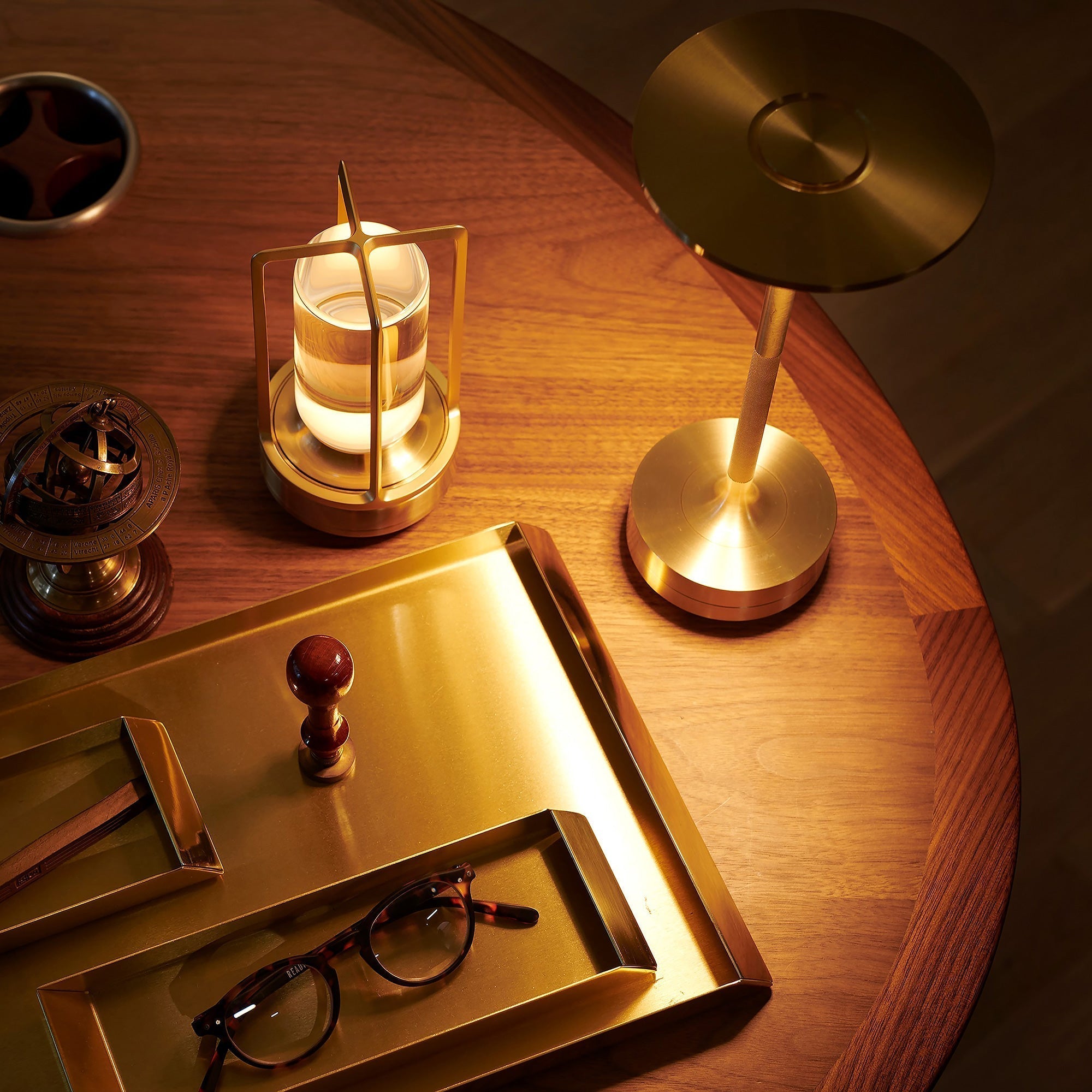 LumiCage | Table Lamp – Wireless Touch Control & Adjustable Light Table Lamps Decoluxe.co.uk