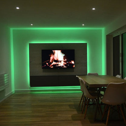 LumiFlex | RGB LED Strip – Customisable Indoor Lighting with Remote Control Decoluxe.co.uk