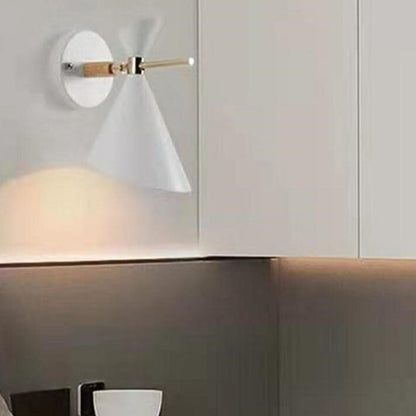 LumiHorn | Scandinavian Wall Light – Elegant Shape & Cosy Atmosphere White 4.7 × 8.7 in (12 x 22 cm) Decoluxe.co.uk