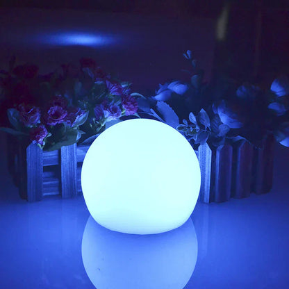 LuminAura | Spherical LED Garden Light – 16-Colour Ambient Glow Landscape Pathway Lighting Decoluxe.co.uk