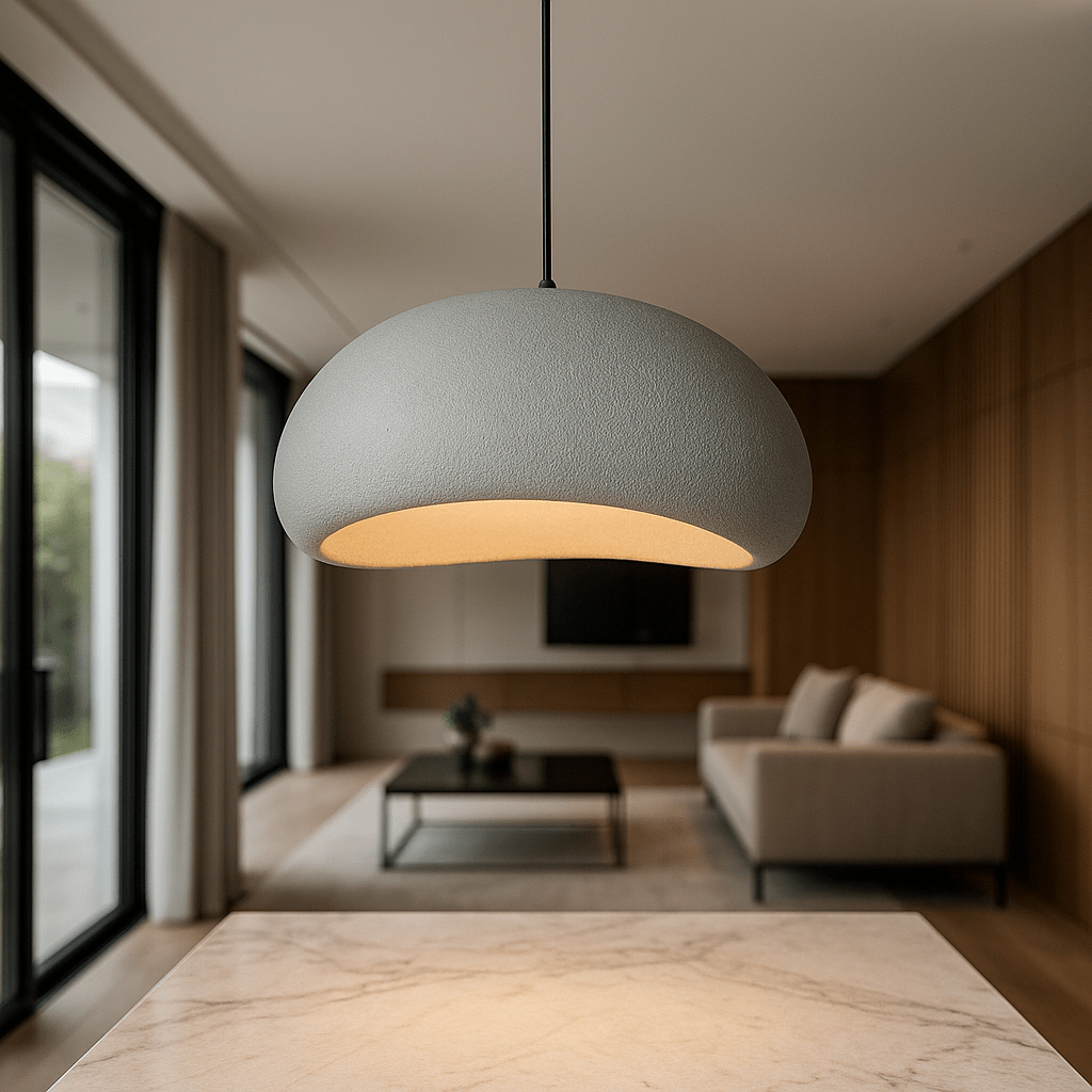 LumiVetra | Pendant Ceiling Light – Dimmable Glass Elegance Grey Model B Ceiling Light Fixtures Decoluxe.co.uk