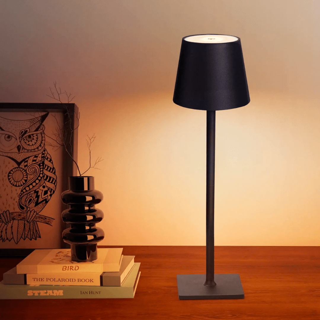 LumoGlow | Wireless Lamp – Rechargeable LED & Touch Control Table Lamps Decoluxe.co.uk