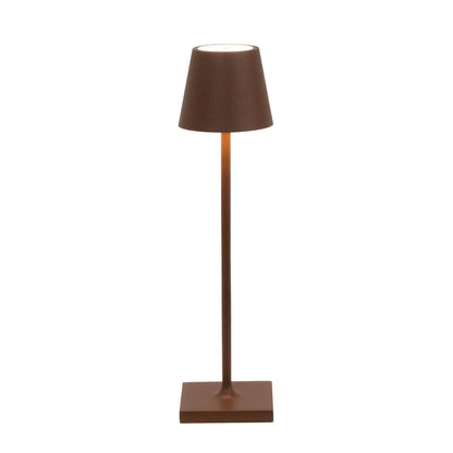 LumoGlow | Wireless Lamp – Rechargeable LED & Touch Control Brown Table Lamps Decoluxe.co.uk