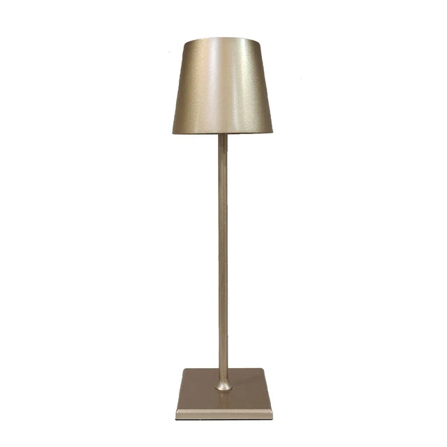 LumoGlow | Wireless Lamp – Rechargeable LED & Touch Control Gold Table Lamps Decoluxe.co.uk