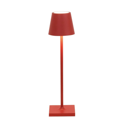 LumoGlow | Wireless Lamp – Rechargeable LED & Touch Control Red Table Lamps Decoluxe.co.uk