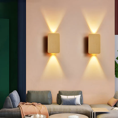 LustraBeam | LED Wall Light – Up & Down Minimalist Glow Decoluxe.co.uk