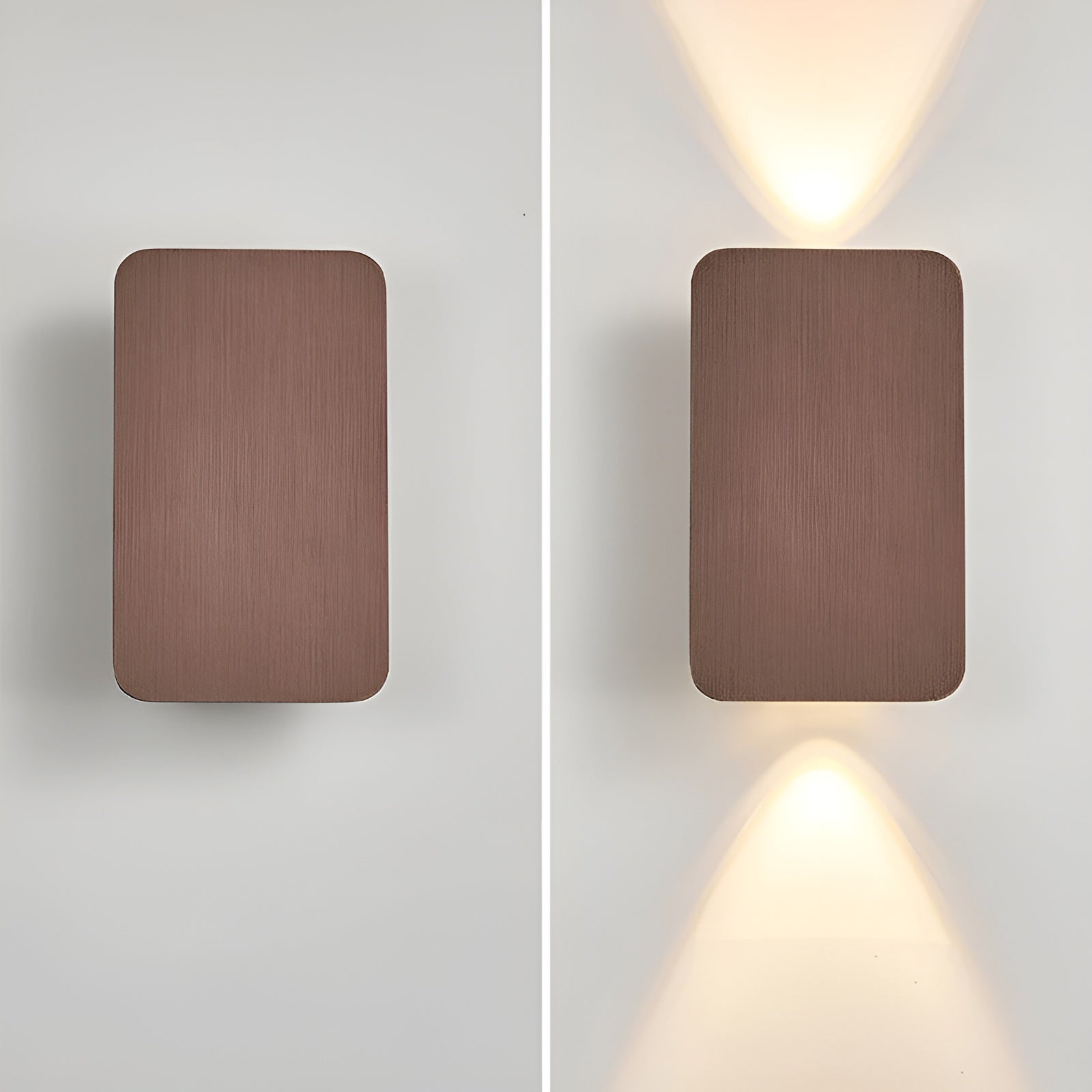 LustraBeam | LED Wall Light – Up & Down Minimalist Glow Decoluxe.co.uk