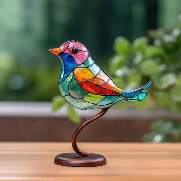 GlassWing | Decorative Glass Birds – Artistic Luxury Home Accent