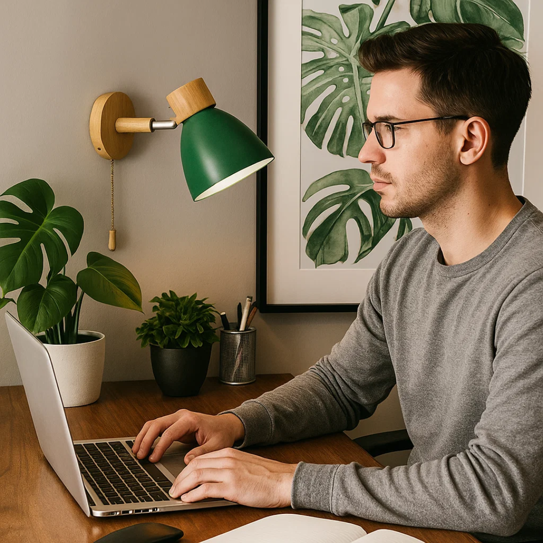 NordBright | Wall Light – Adjustable Scandinavian Design Decoluxe.co.uk