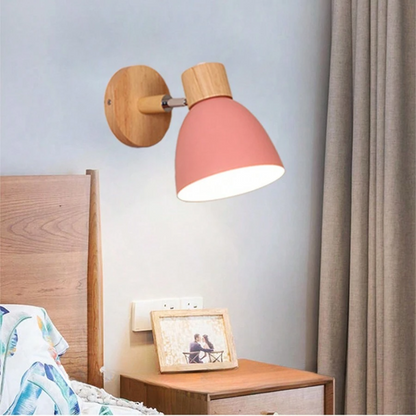 NordBright | Wall Light – Adjustable Scandinavian Design Pink 10 × 6 × 4 in (25cm × 15cm × 10cm) Decoluxe.co.uk