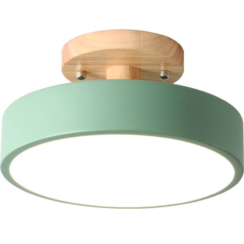 NordicAura | Wooden Ceiling Lamp – Energy-Saving Integrated LED Ceiling Light Fixtures Decoluxe.co.uk
