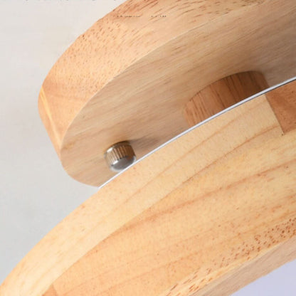 NordicAura | Wooden Ceiling Lamp – Energy-Saving Integrated LED Ceiling Light Fixtures Decoluxe.co.uk