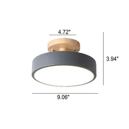 NordicAura | Wooden Ceiling Lamp – Energy-Saving Integrated LED Ceiling Light Fixtures Decoluxe.co.uk