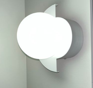 OrbitaLux | Modern Wall Sconce – Vibrant LED Bedroom Light Decoluxe.co.uk