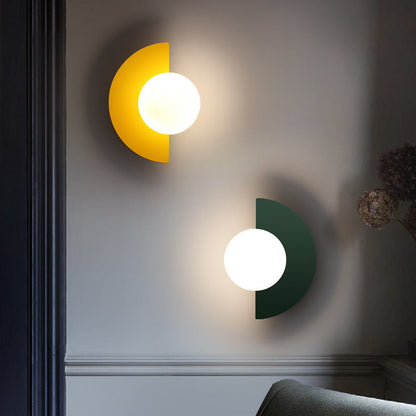 OrbitaLux | Modern Wall Sconce – Vibrant LED Bedroom Light Decoluxe.co.uk