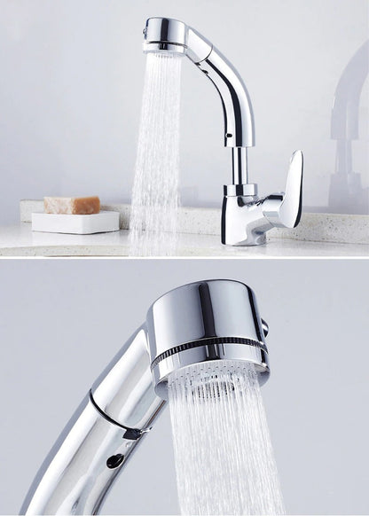PureFlow | Bathroom Mixer Tap – Flexible Spout & Quick Setup Bathroom Sink Faucets Decoluxe.co.uk
