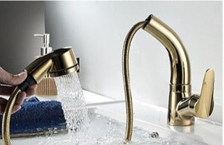 PureFlow | Bathroom Mixer Tap – Flexible Spout & Quick Setup Bathroom Sink Faucets Decoluxe.co.uk