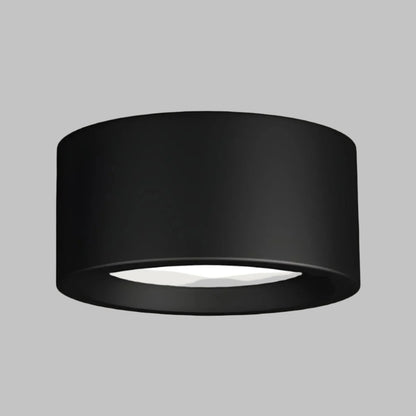 PureNord | Ceiling Light – Simple Contemporary Ceiling Design Black 18W (D18cm × H7cm) Ceiling Light Fixtures Decoluxe.co.uk