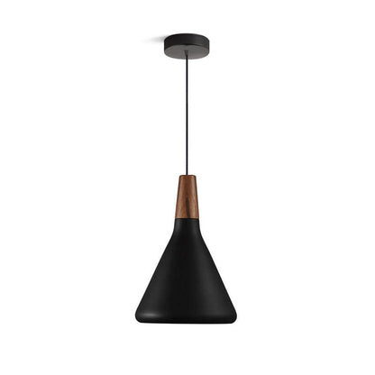 ShineSphere | Pendant Lamp – Modern Style for Any Room Black Dia 7 in x H 10.6 in (Dia 18 cm x H 27 cm) Ceiling Light Fixtures Decoluxe.co.uk