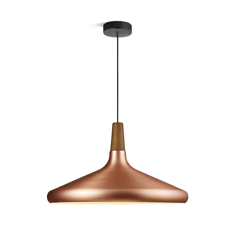 ShineSphere | Pendant Lamp – Modern Style for Any Room Rose Gold Dia 17.6 in x H 10.6 in (Dia 39 cm x H 27 cm) Ceiling Light Fixtures Decoluxe.co.uk