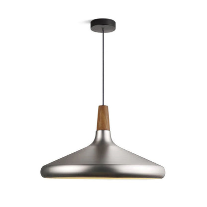 ShineSphere | Pendant Lamp – Modern Style for Any Room Silver Dia 17.6 in x H 10.6 in (Dia 39 cm x H 27 cm) Ceiling Light Fixtures Decoluxe.co.uk