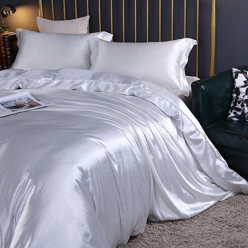 SilkHaven | Beddings Set – Luxurious Comfort for Peaceful Nights White Duvet Covers Decoluxe.co.uk