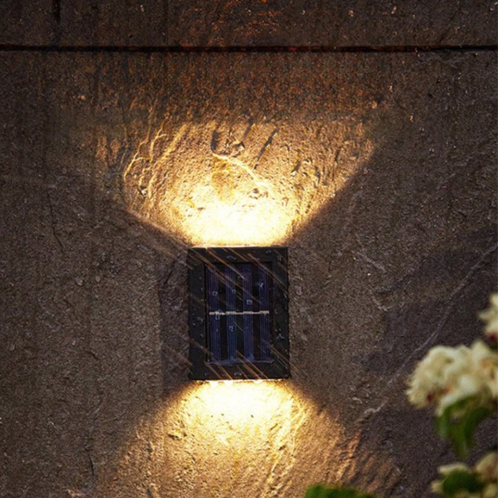 SunLume | Outdoor Solar Wall Lights – Eco-Friendly & Weatherproof Design 2.95 × 3.94 inches (7.5 × 10 cm) Landscape Pathway Lighting Decoluxe.co.uk