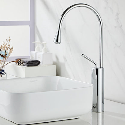 SwanFlow | Bathroom Tap – Elegant Swivel Design for Modern Interiors Bathroom Sink Faucets Decoluxe.co.uk