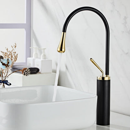 SwanFlow | Bathroom Tap – Elegant Swivel Design for Modern Interiors Bathroom Sink Faucets Decoluxe.co.uk