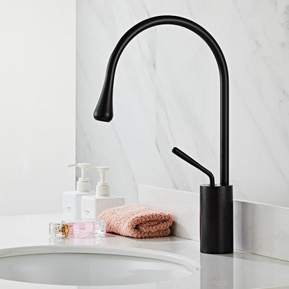 SwanFlow | Bathroom Tap – Elegant Swivel Design for Modern Interiors Bathroom Sink Faucets Decoluxe.co.uk