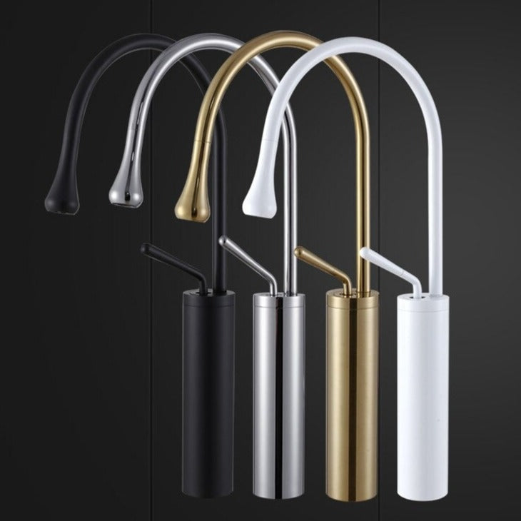 SwanFlow | Bathroom Tap – Elegant Swivel Design for Modern Interiors Bathroom Sink Faucets Decoluxe.co.uk